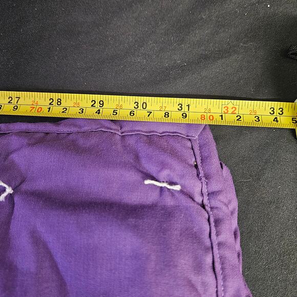 The Secret Life of Pets Handmade Blanket 50"x 31.5" Gidget & Chloe Purple White - Picture 3 of 4